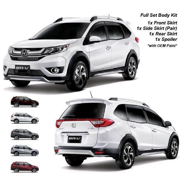 Buy HONDA BRV BRV 2015 2018 OEM Full Set ABS Body Kit Skirt and